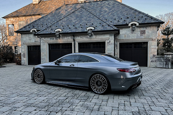 Фото дисков Brixton Forged LX01 Алмазная проточка на Mercedes-Benz S-Class (W222, C217)