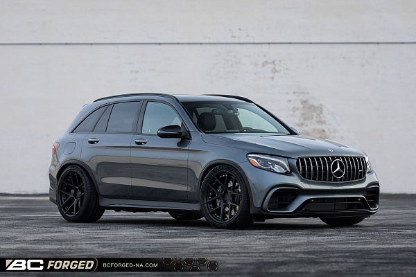 Фото дисков BC Forged HCS02 Черный матовый на Mercedes-Benz GLC (X253, C253)
