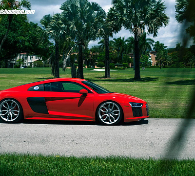 Фото дисков HRE P201 на Audi R8 (4S)