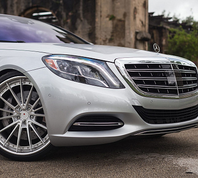 Фото дисков Anrky AN39 на Mercedes-Benz S-Class (W222, C217)