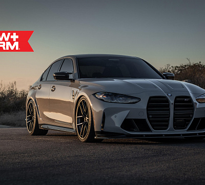 Фото дисков HRE FF21 на BMW 3/M3 (G2x/G80)