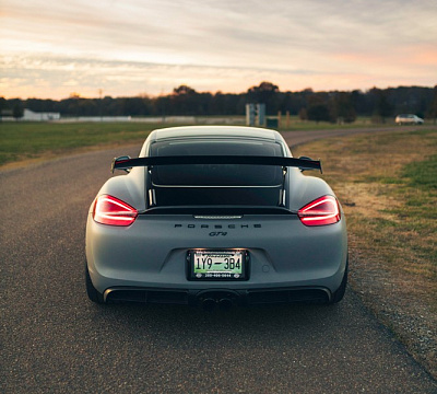 Фото дисков Brixton Forged R11-R на Porsche Cayman II