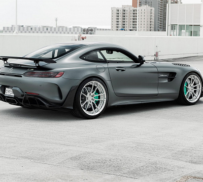 Фото дисков Anrky AN24 на Mercedes-Benz AMG GT I