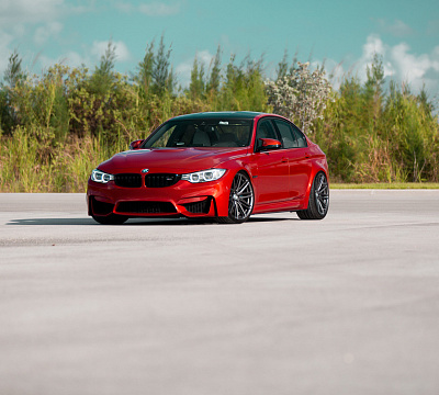 Фото дисков Vossen VFS-4 на BMW 3/M3 (F3x/F80)