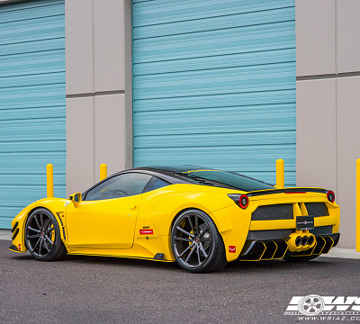 Фото дисков Vossen CG-203 на Ferrari 458