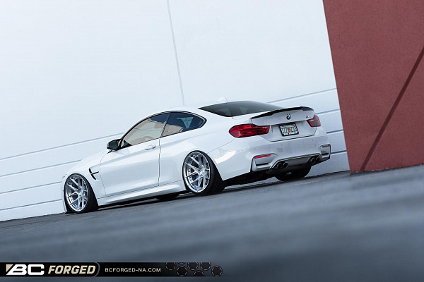 Фото дисков BC Forged HCA381 Глянцевый лак на BMW 4/M4 (F32/F82)