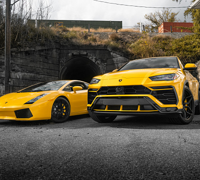 Фото дисков Brixton Forged PF9 на Lamborghini Urus
