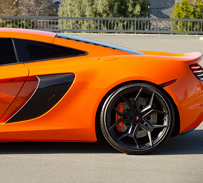 Фото дисков Vossen EVO-3 на McLaren 650S