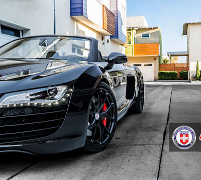 Фото дисков HRE P101 на Audi R8 (Typ 42)
