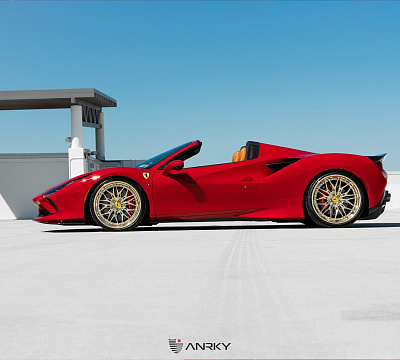 Фото дисков Anrky S3-X1 на Ferrari F8