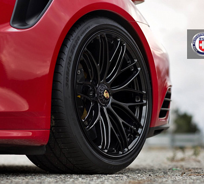 Фото дисков HRE RC100 на Porsche 911 VII