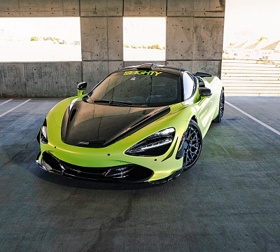 Фото дисков Strasse Wheels SV10M Deep Concave FS на McLaren 720S