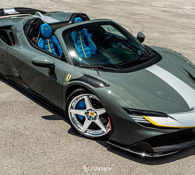 Фото дисков Anrky RS5.3 на Ferrari SF90