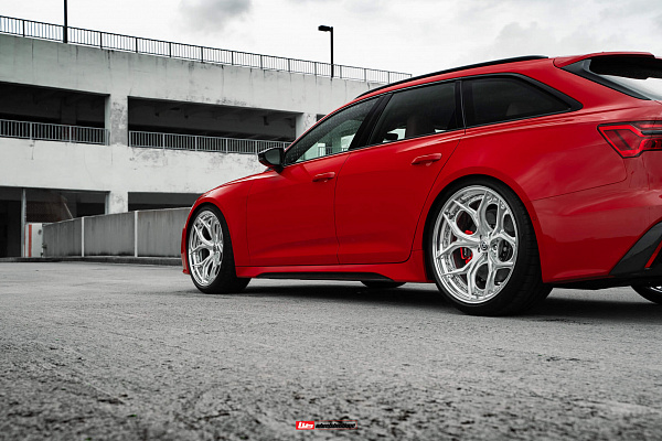 Фото дисков HRE S111SC Глянцевый лак на Audi A/RS 6 (C8)