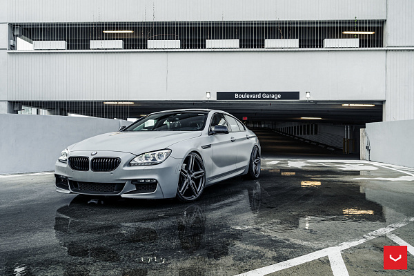 Фото дисков Vossen HF-1 Сатиновый графит на BMW 6/M6 (F06/F13/F12)