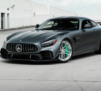 Фото дисков Anrky AN24 на Mercedes-Benz AMG GT I