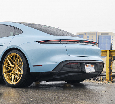 Фото дисков Vossen EVO-5 на Porsche Taycan I