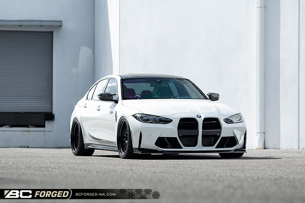 Фото дисков BC Forged LE81 // MLE81 Черный матовый на BMW 3/M3 (G2x/G80)