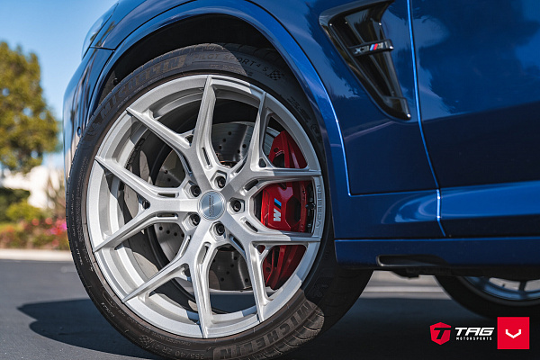 Фото дисков Vossen HF-5 Серебро на BMW X3/X3 M (G01/F97)