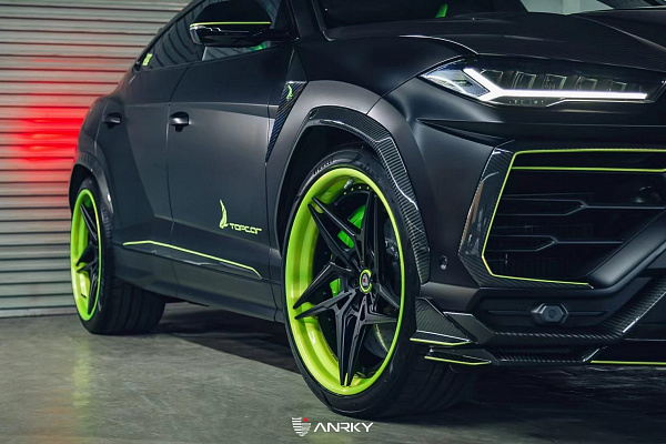 Фото дисков Anrky S3-X3 Черный сатин на Lamborghini Urus