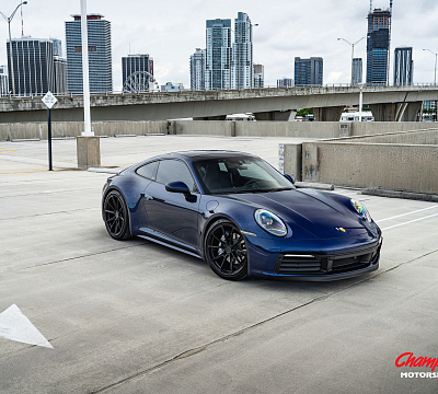Фото дисков Vossen RS92 на Porsche 911 VIII
