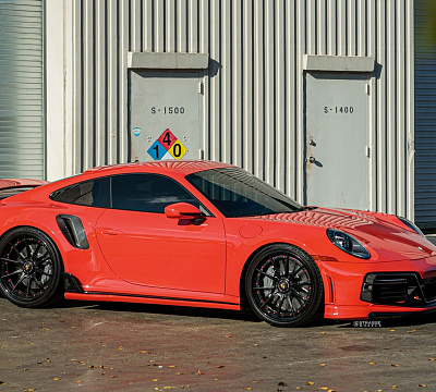 Фото дисков Strasse Wheels SV10 Deep Concave Duoblock на Porsche 911 VIII