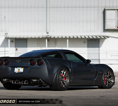 Фото дисков BC Forged HCS02 на Chevrolet Corvette C6