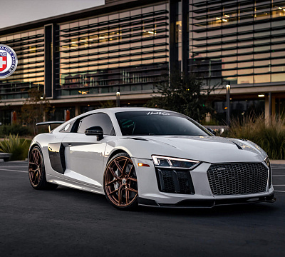 Фото дисков HRE P101SC на Audi R8 (4S)