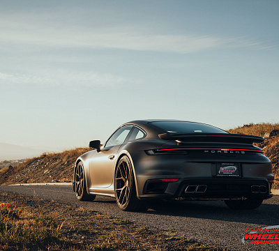 Фото дисков Vossen HF-5 на Porsche 911 VIII