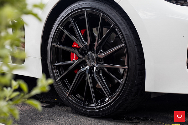 Фото дисков Vossen HF-4T Глянцевый тонированный лак на Kia Stinger