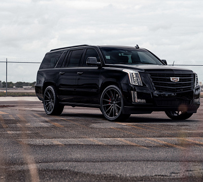 Фото дисков Vossen HF6-1 на Cadillac Escalade IV