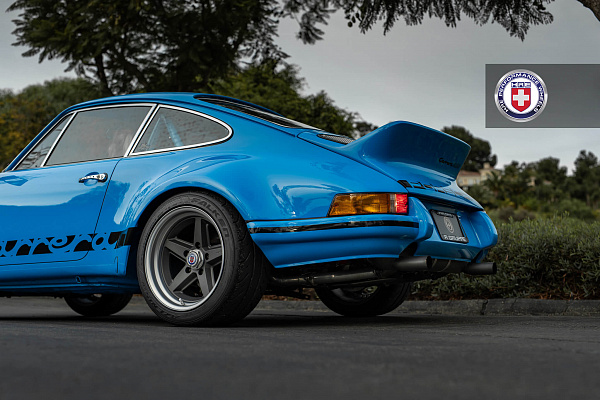 Фото дисков HRE 517K Сатиновый графит на Porsche 911 I