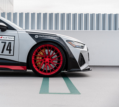 Фото дисков Vossen EVO-6TR на Audi A/RS 6 (C8)