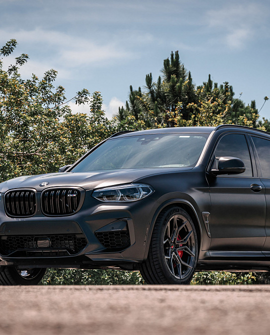 Фото дисков EVO-3R Глянцевый темный лак на BMW X3/X3 M (G01/F97)