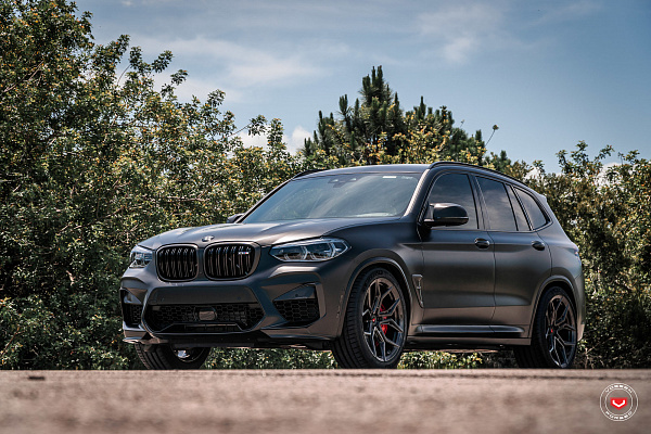 Фото дисков Vossen EVO-3R Глянцевый темный лак на BMW X3/X3 M (G01/F97)