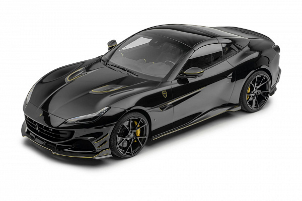 Фото дисков Mansory YT.5 Черный глянец на Ferrari Portofino