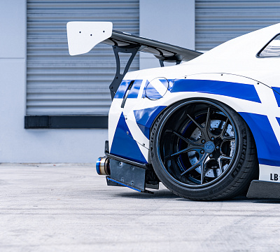 Фото дисков Strasse Wheels SM5R Deep Concave FS на Nissan GT-R