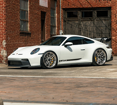 Фото дисков Vossen S21-02 на Porsche 911 VIII