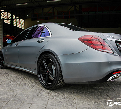 Фото дисков Vossen M-X5 (3-Piece) на Mercedes-Benz S-Class (W222, C217)