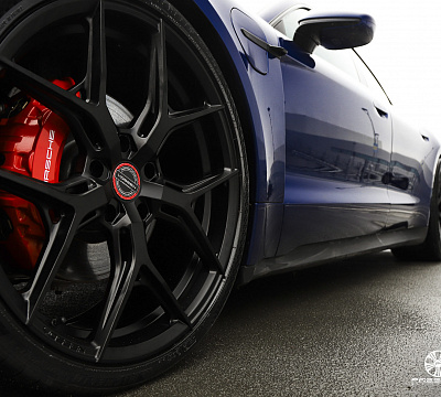 Фото дисков Vossen HF-5 на Porsche Taycan I