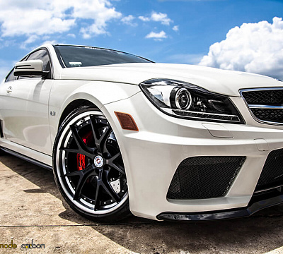 Фото дисков HRE S101 на Mercedes-Benz C-Class (W204)