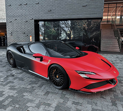 Фото дисков Brixton Forged TR20 на Ferrari SF90