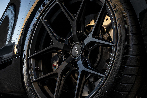 Фото дисков Vossen HF-5 Черный сатин на BMW 2/M2 (F22/F87)
