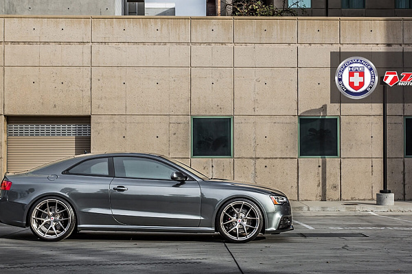 Фото дисков HRE P101 Сатиновый тонированный лак на Audi A/S/RS 5 (8T)