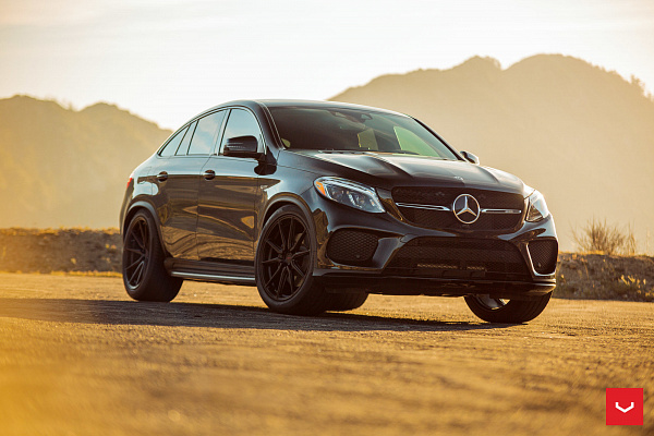 Фото дисков Vossen HF-3 Черный сатин на Mercedes-Benz GLE I