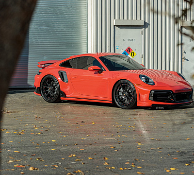 Фото дисков Strasse Wheels SV10 Deep Concave Duoblock на Porsche 911 VIII
