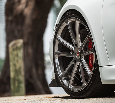 Фото дисков Vossen CG-203 на Porsche Cayman II