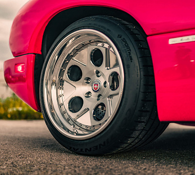Фото дисков HRE 505 на Lamborghini Diablo