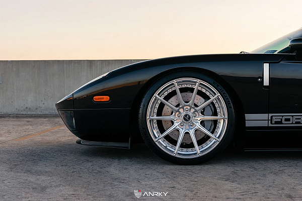 Фото дисков Anrky RS4.2 Полированный лак на Ford GT I