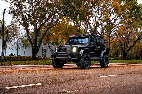 Фото дисков Anrky S3-X1 Черный сатин на Mercedes-Benz G-Class III